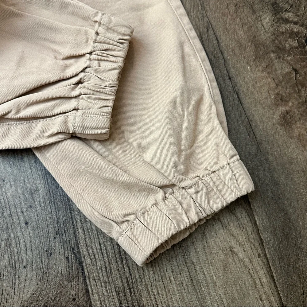 Forever 21 Cotton Cargo Pants Women’s Size XS Light Almond Pink - Picture 4 of 8